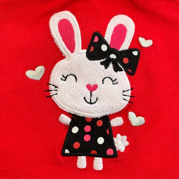 Jumping Beans Polka Dot Bunny Set - Picture 2 of 8